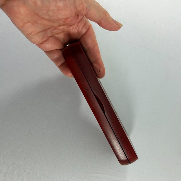 Thank You For Serving Heart Like Jesus Rose Wood Box Ball Point Pen NEEDS INK - Picture 7 of 9